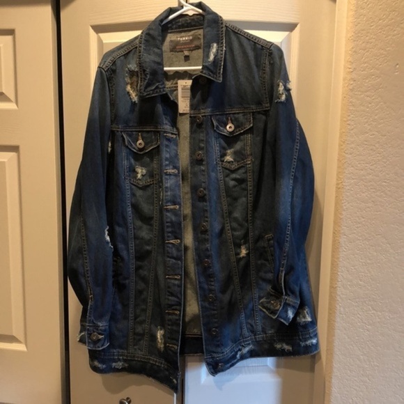 TORRID denim jacket 1X NWT - Picture 3 of 4